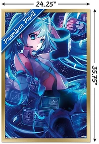 Hatsune Miku - Screens Wall Poster, 22.375" x 34"