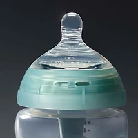 Tétines pour biberons anti-coliques avancés Tommee Tippee, à débit lent, 0+ mois, en silicone souple, semblable au sein maternel, lot de 2
