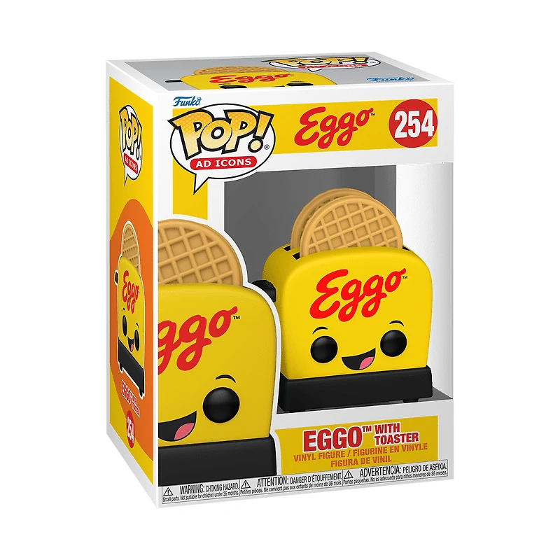 Funko Pop! Ad Icons: Kellogg's - Eggo with Toaster Vinyl Figure