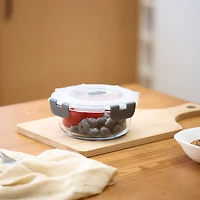 Mainstays récipient de stockage de nourriture en verre rond 630ml