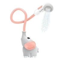 Elephant Baby Bath Toy Shower - Soothing & Gentle Stream, One-Handed Operation, Portable with Circulating Water Pump, From Birth