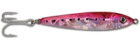 Danielson DAN-JF15-PS-X Jigfish Lure, 3", 1 1/2 oz, Sz 4 Treble Hook, Pink/Silver