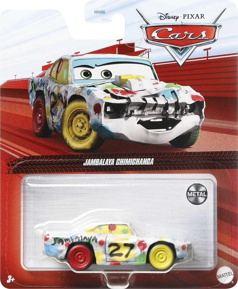 Véhicule à l'échelle 1:55 Jambalaya Chimichanga d film Cars 3 de Disney•Pixar