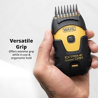 Wahl Lithium Ion+ Extreme Grip Body Groomer with Adjustable Lengths, Waterproof Design, Skin-Safe Blade, USB Charging – Model 3310