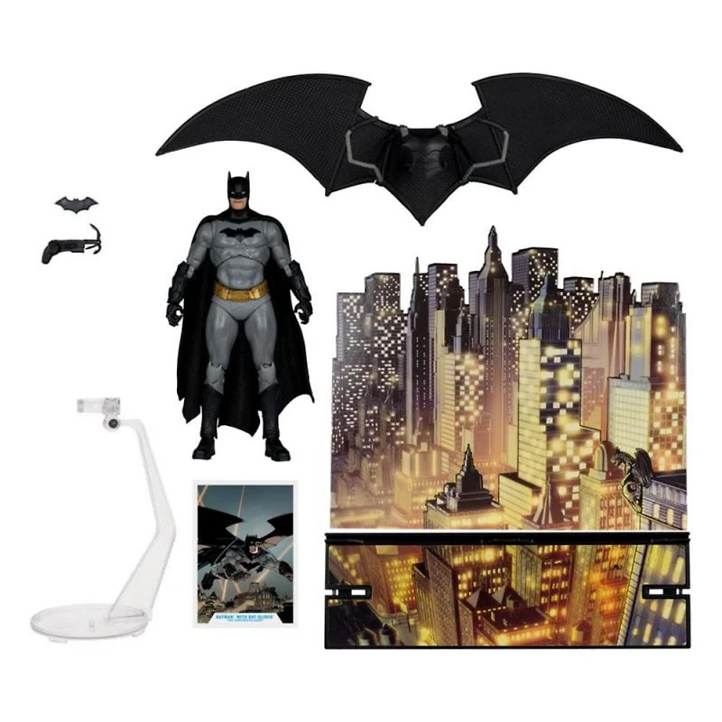DC Multiverse Action Figure Batman with Bat-Glider (The Thirteenth Hour) (Gold Label)