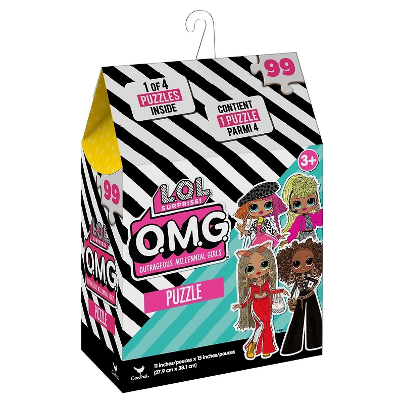 L.O.L. Surprise! 99-Piece Puzzle for Kids Ages 3 and up