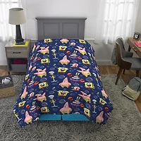 Spongebob "Bubbles Bubbles" Twin /Full Comforter
