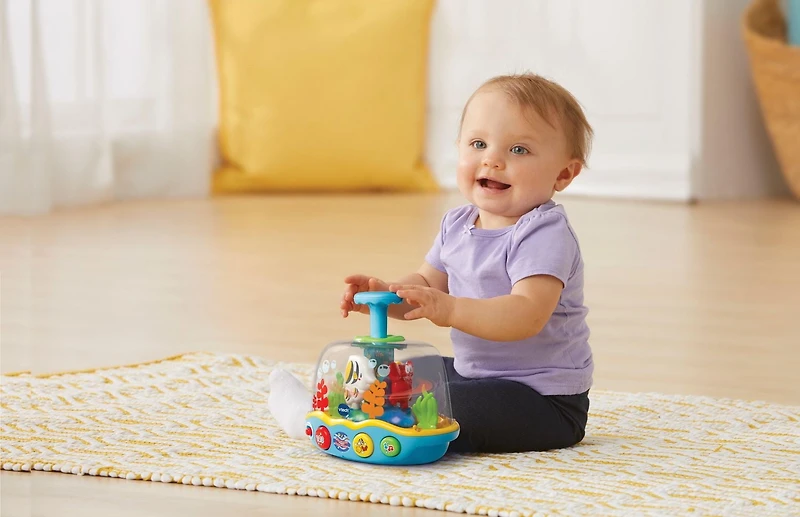 VTech Learn & Spin Aquarium™ - French Version, 9-36 Months