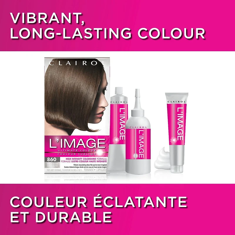Clairol L'Image Permanent Hair Dye, Vibrant colour
