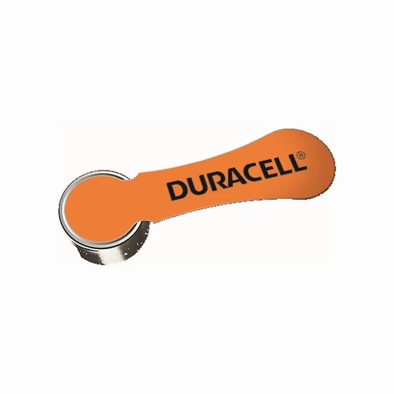 Piles pour appareil auditif avec Easy-Fit Tab de Duracell, Taille 13, Paquet de 12