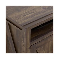 Console TV Farmington avec foyer électrique pour téléviseurs jusqu'à 60 po