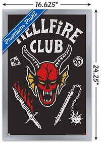 Netflix Stranger Things: Season 4 - Hellfire Club Wall Poster