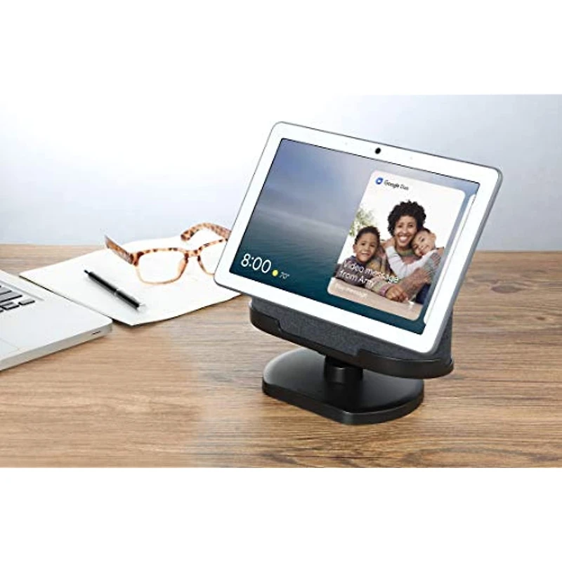 Support réglable Wasserstein pour Google Nest Hub Max - Conçu pour Google Nest (Charbon)