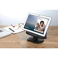 Support réglable Wasserstein pour Google Nest Hub Max - Conçu pour Google Nest (Charbon)