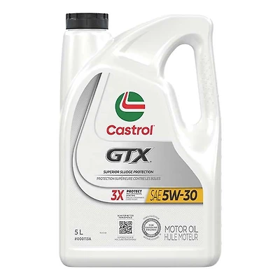 Castrol GTX Ultraclean 5W30 5 l Huile Castrol GTX 5W30 5L