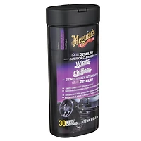 Meguiar’s®,QUIK INTERIOR DETAILER WIPES-CA,G13600C,25PC CAN,6/CV, Meguiar’s® G13600C