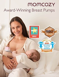 Momcozy Hands-Free Breast Pump S12 Pro Wearable, Double Wireless Pump with Comfortable DoubleFit Flange