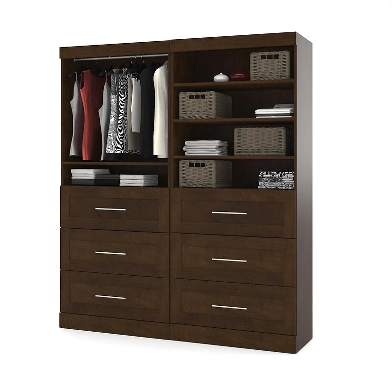 Bestar Pur Organisateur de garde-robe 72“