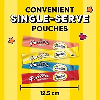 Temptations Purée Crémeuse Foie de Bœuf Gâteries à Lécher pour Chats Adultes 4 Sachets