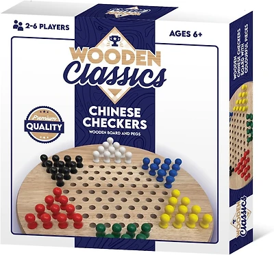 Tradeopia Classiques en Bois – Jeu de Dames Chinoises