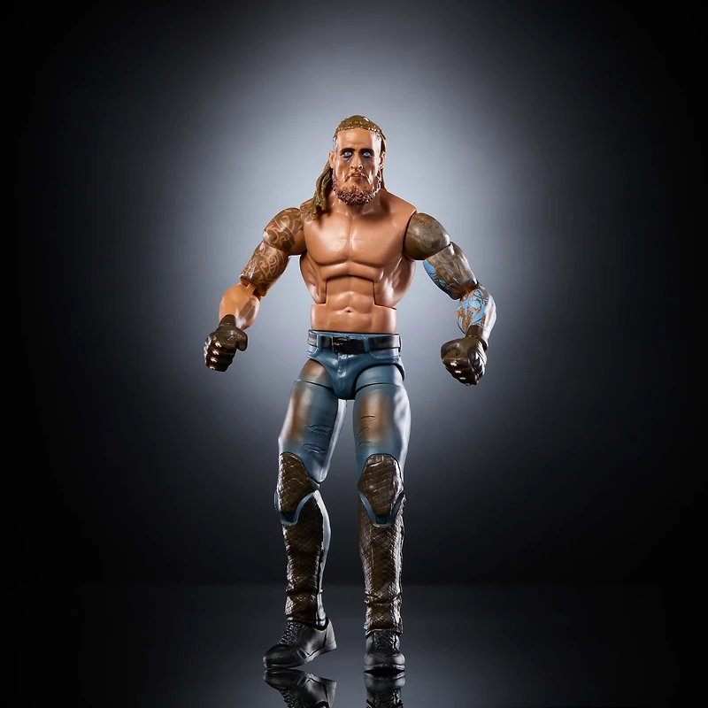 WWE Elite Dexter Lumis Action Figure, Series #119, 6-inch Collectible with Articulation & Accessories