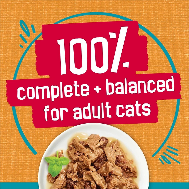 Friskies Tasty Treasures Chicken in Gravy, Wet Cat Food 156g, 156 g