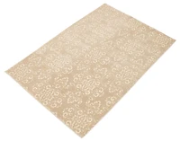 ECARPET Modern Area Rug for Dining Room, Living Room, Bedroom or Den Patty Ivory