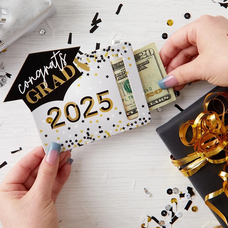 Way to Celebrate Graduation 2025 Money Holder, 1 Count Money Holder