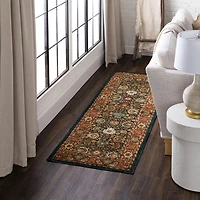 Mohawk Home Famalt Sapphire Woven Polyester Area Rug