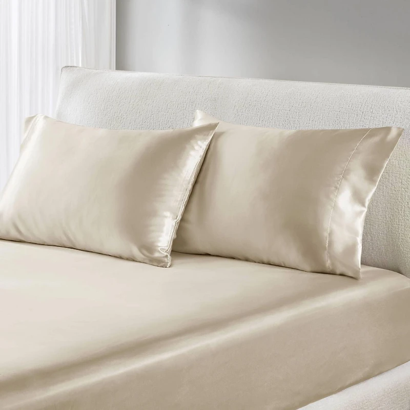Ensemble de draps en satin Madison Park Essentials