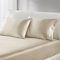 Ensemble de draps en satin Madison Park Essentials
