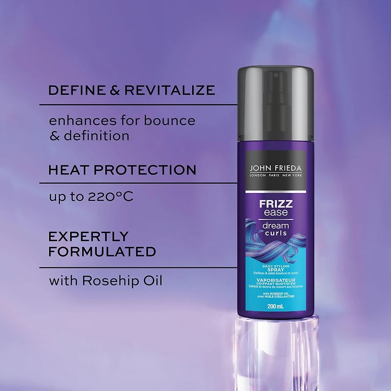 John Frieda Frizz Ease Dream Curls Daily Styling Spray, 200 mL