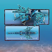 LEGO NINJAGO Water Dragon 71754 Toy Building Kit (737 Pieces)