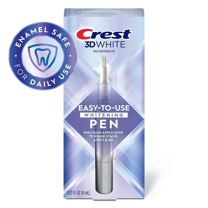 Crest 3DWhite Easy-To-Use Teeth Whitening Pen, 4ML