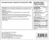 Salted Egg Potato Chips