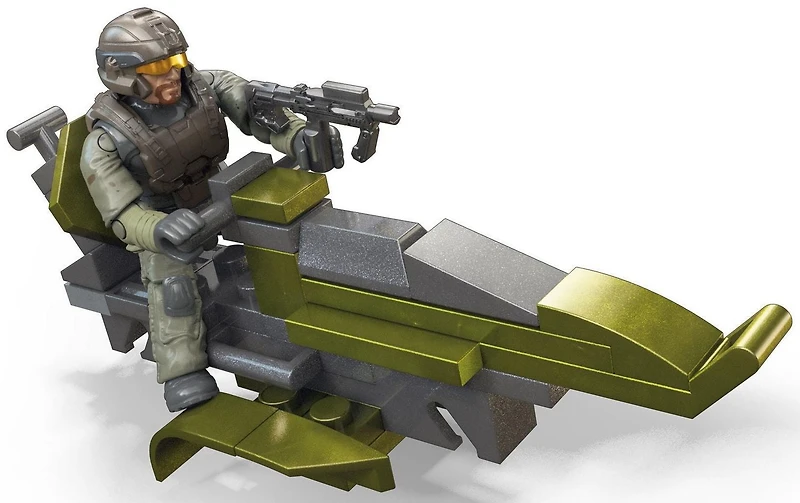 Mega Construx Halo Infinite UNSC Mongoose Recon Getaway Vehicle Construction Set - 123 Pieces