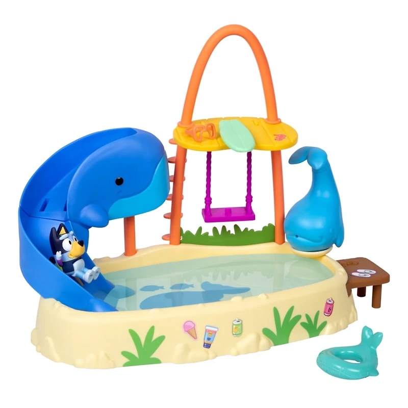 Coffret de jeu Bluey : L'île aux baleines change de couleur – Exclusivité Walmart
