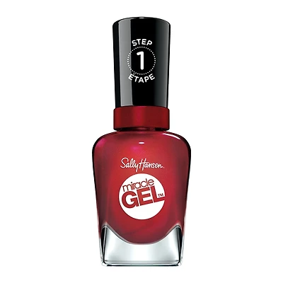 Sally Hansen Miracle Gel Nail Colour, 2 Step Gel System, No UV Light Needed, Up to 8 Day Wear