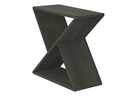 Monarch Specialties Accent Table, Side, End, Nightstand, Narrow, Small, Bedroom, Living Room, Lamp, Dark Green Veneer, Contemporary