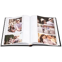 Pinnacle Frames 3-up Stitched Black Photo Album