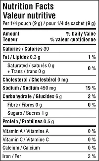 Mélange d'assaisonnements pour fajitas Great Value