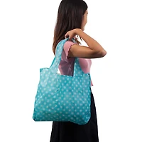 Assorti Sac d'Épicerie Réutilisable avec Poignées Grand Sac de Courses Réutilisable, Pliable et Écologique