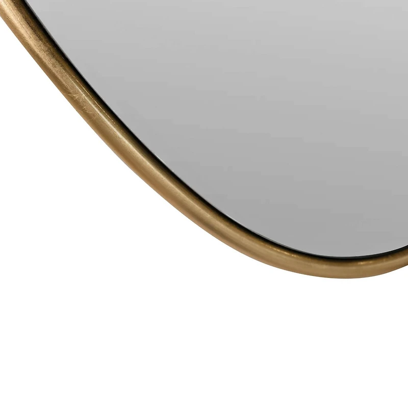 Luna Gold Mirror, 18X27"