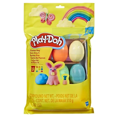 Play-Doh, Sac d'œufs, pack de 9 œufs avec pâte à modeler