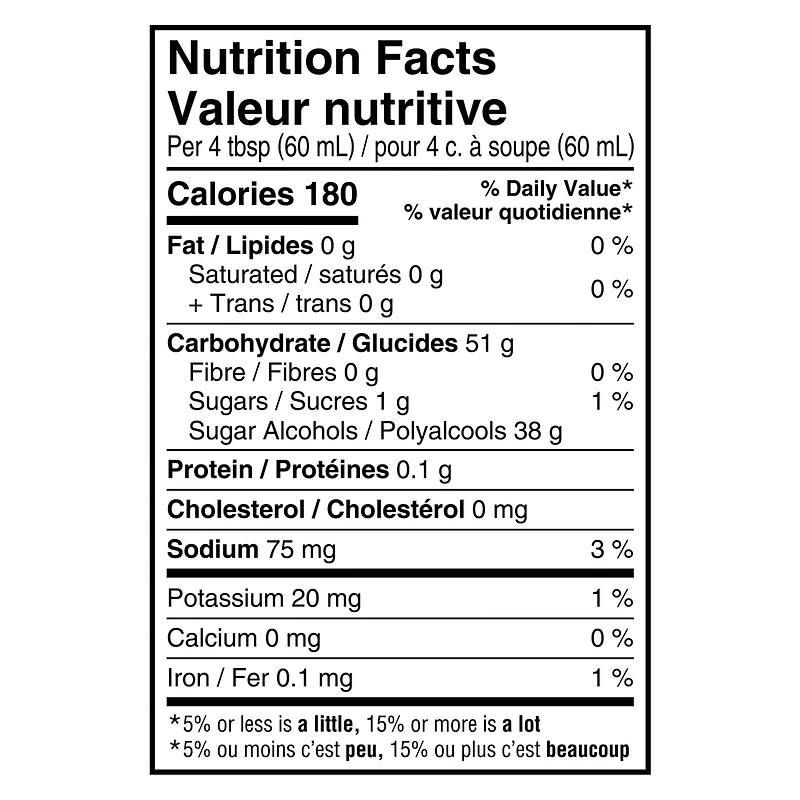 Sirop pour sundae Smucker's, sirop aromatisé au caramel, sans sucre ajouté, 428 ml 428 ml