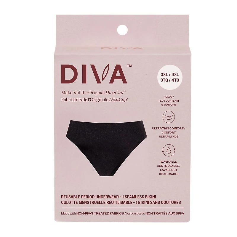 DIVA™ Reusable Period Underwear - 3XL-4XL Ultra-thin