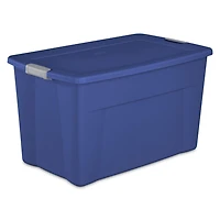 Sterilite Boîte Snap 132L, Bleu- 4PK