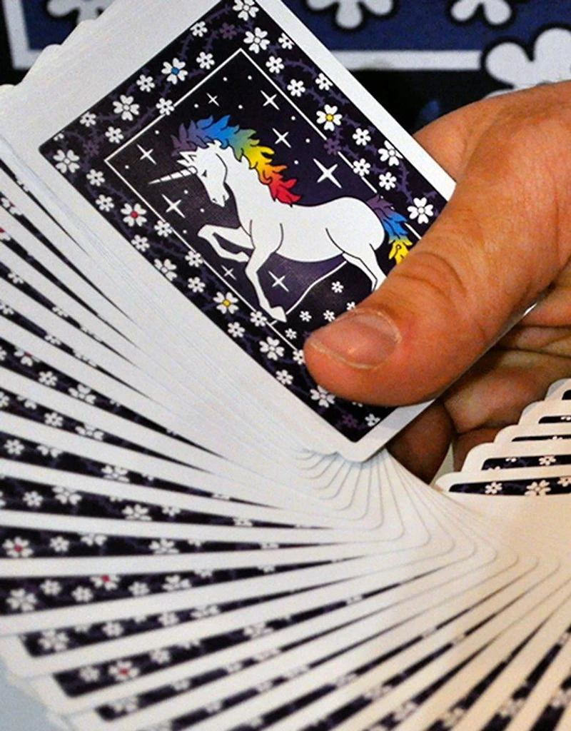 Cartes à jouer de licorne Bicycle