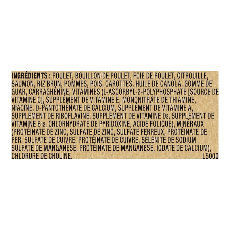 NR 368G CH PMKN SLM - FRENCH NATURES RECIPE NR 368G CH PMKN SL