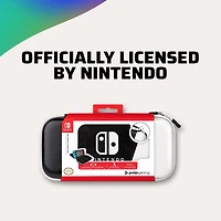 PDP Gaming Slim Deluxe Travel Case: Black & White